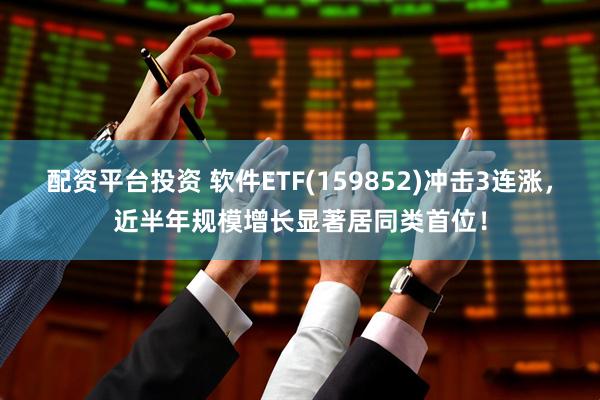 配资平台投资 软件ETF(159852)冲击3连涨，近半年规模增长显著居同类首位！