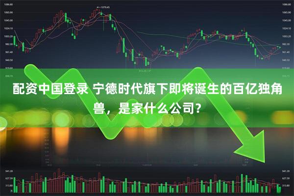 配资中国登录 宁德时代旗下即将诞生的百亿独角兽，是家什么公司？